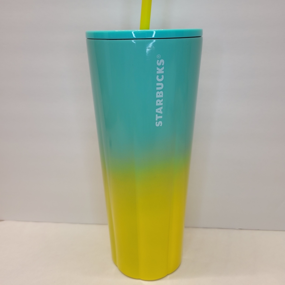 Starbucks metal tumbler summer 21